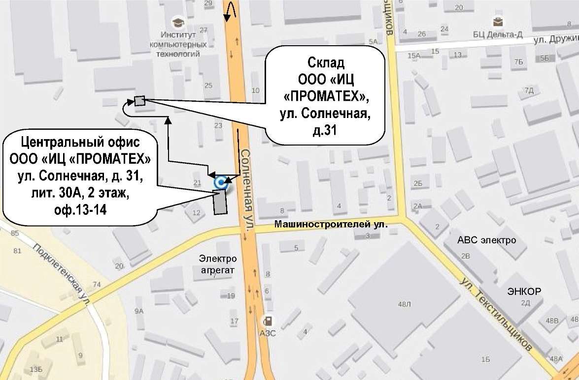Карта воронеж магазин линия